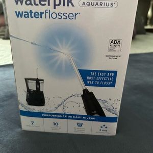 Waterpik brand waterflosser.